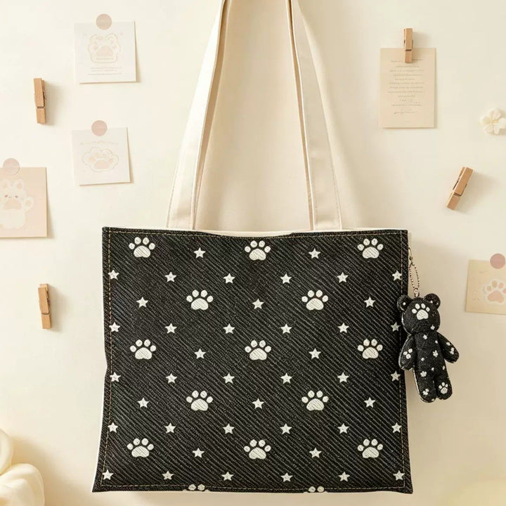 Cute Cartoon Panda Tote Bag