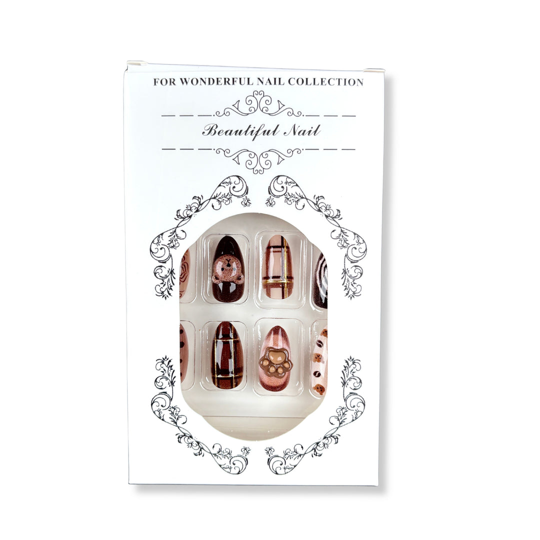 Premium Themed Press-On Nail Art Set