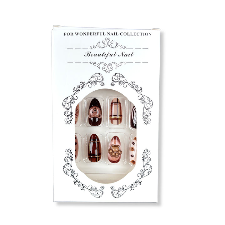 Premium Themed Press-On Nail Art Set