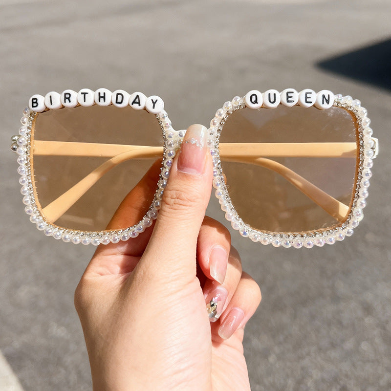 Statement Pearl-Embellished Sunglasses Stornfield