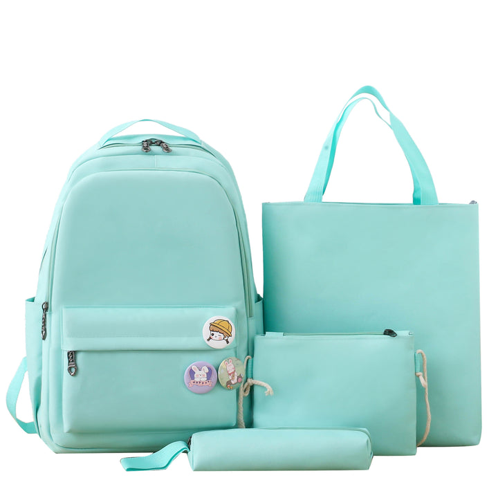 Stylish 4-Piece Backpack and Tote Bag Set Stornfield