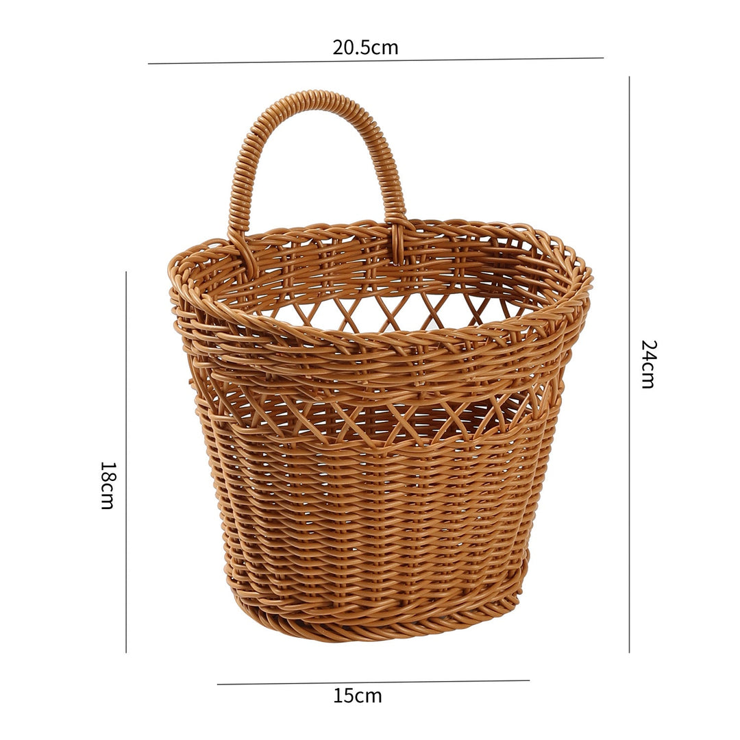 Hanging Woven Storage Basket Stornfield