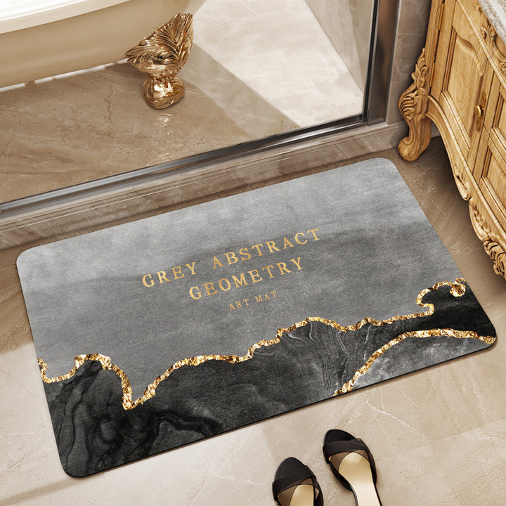 Floral Art Bathroom Mat Stornfield