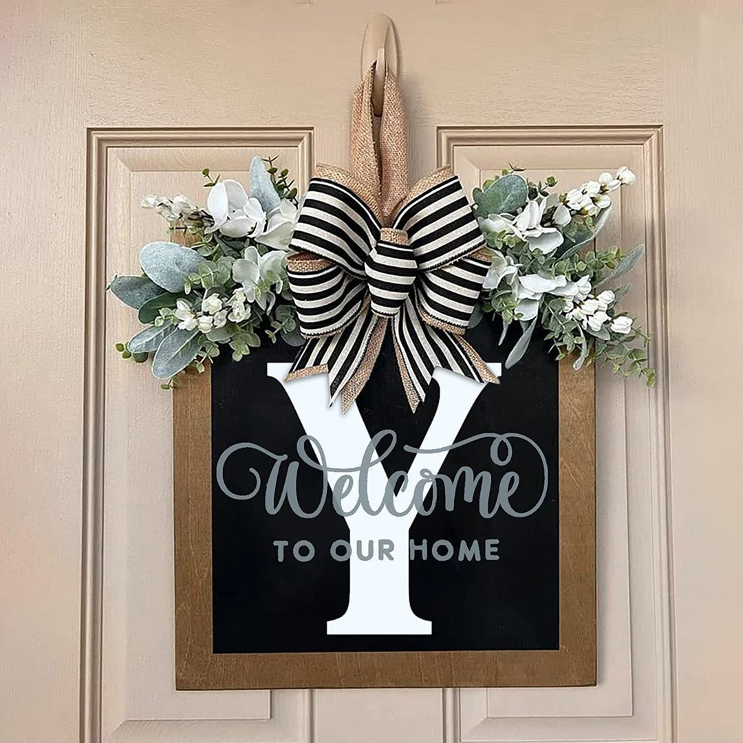 Customizable Welcome Door Sign