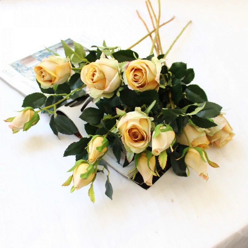 Elegant Faux Flower Stem