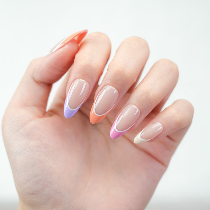 Artificial Nails in Modern Color Scheme Stornfield