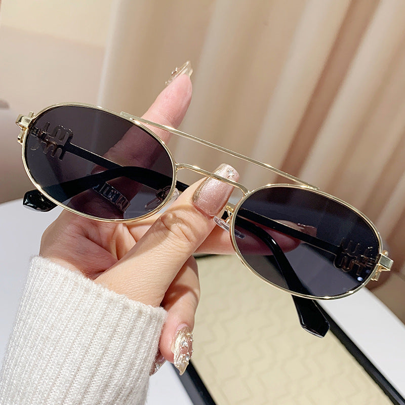 Women’s fashionable glasses with elegant metal frame and unique design Stornfield