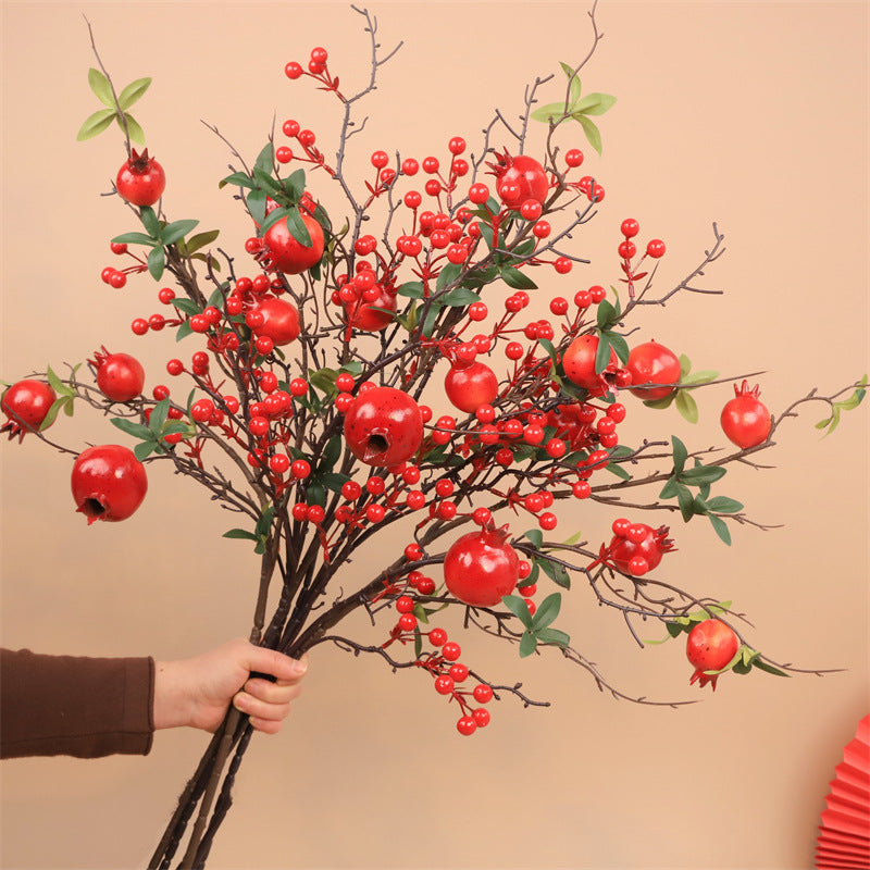 Decorative Pomegranate Blossom Arrangement
