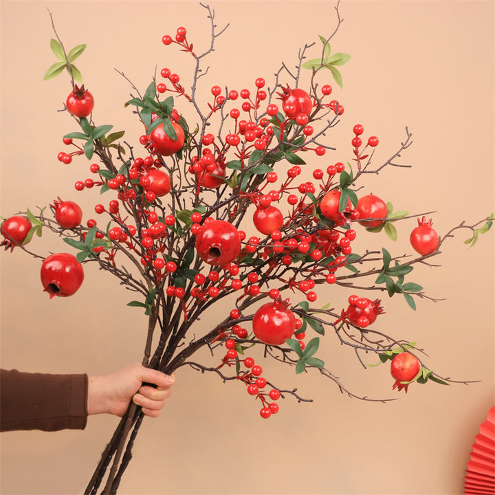 Decorative Pomegranate Blossom Arrangement