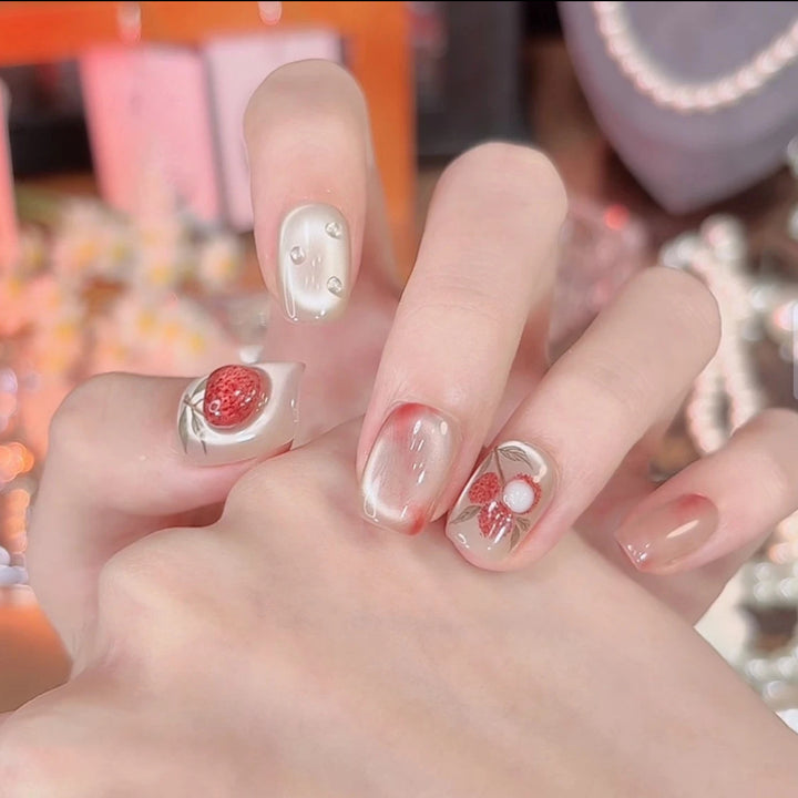 Artistic Floral Nail Design Stornfield