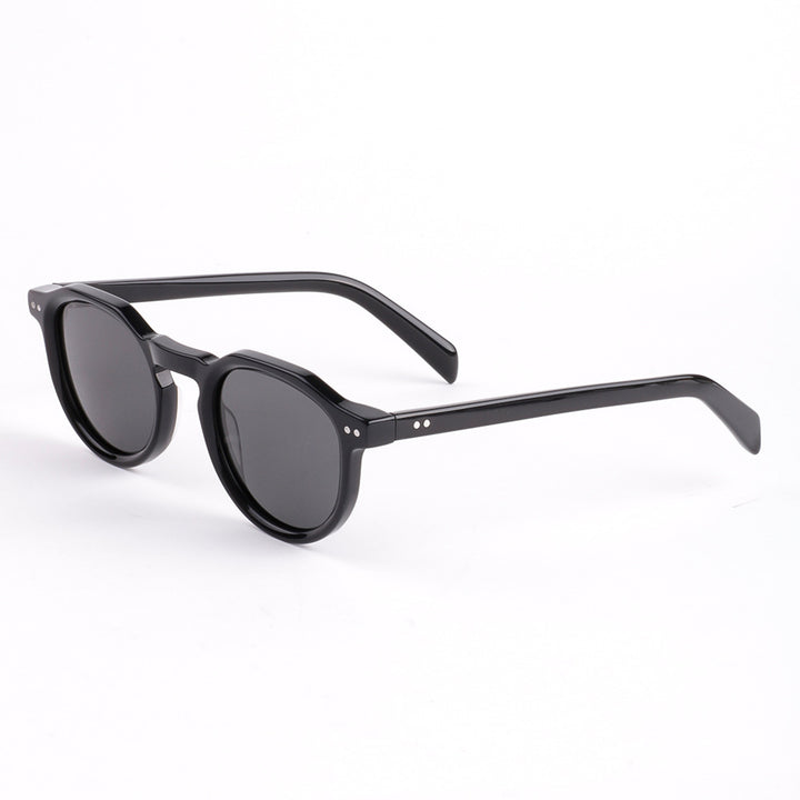Ladies' fashionable sunglasses with stylish round frame and UV protection Stornfield
