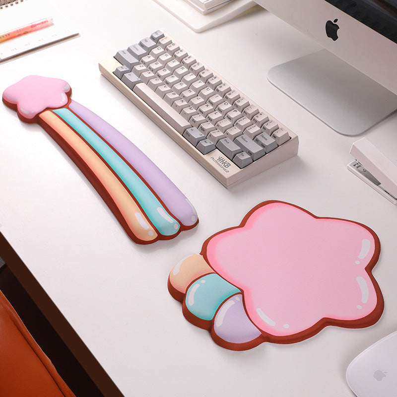 Ice Cream-Themed Desk Wrist Support