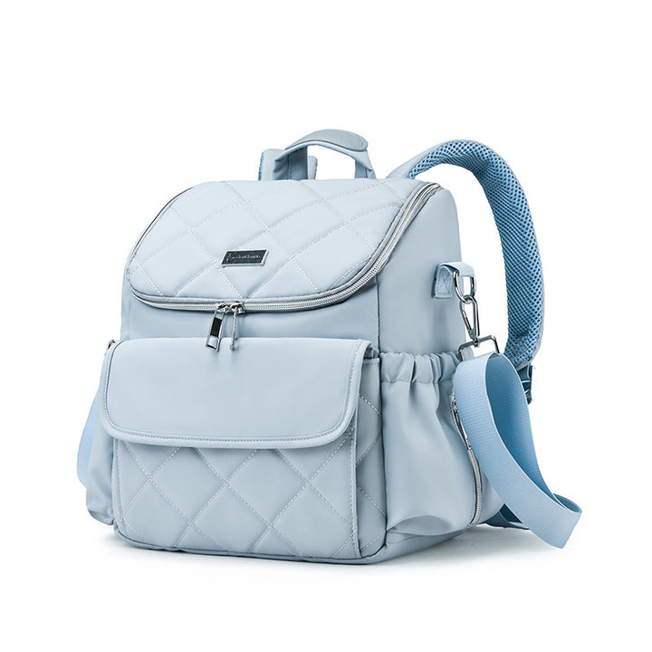 Modern Quilted Multi-Functional Backpack Stornfield