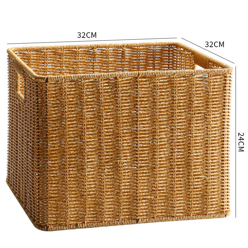 Rectangular Woven Storage Basket Stornfield