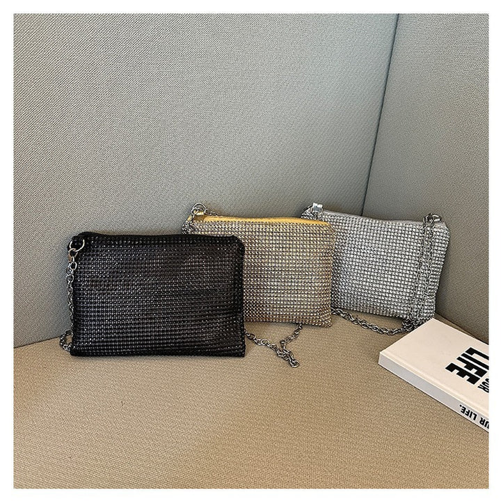 Elegant Beaded Evening Clutch Bag