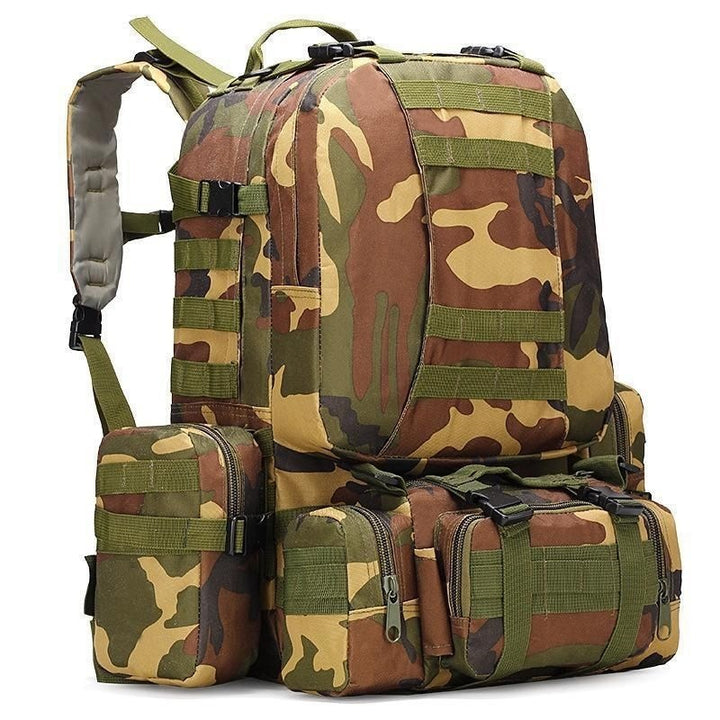 Tactical Backpack With Versatile Storage Space And Modular Pockets Stornfield
