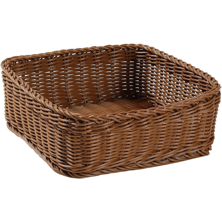 Unisex Rectangular Storage Basket with Sturdy Woven Stornfield
