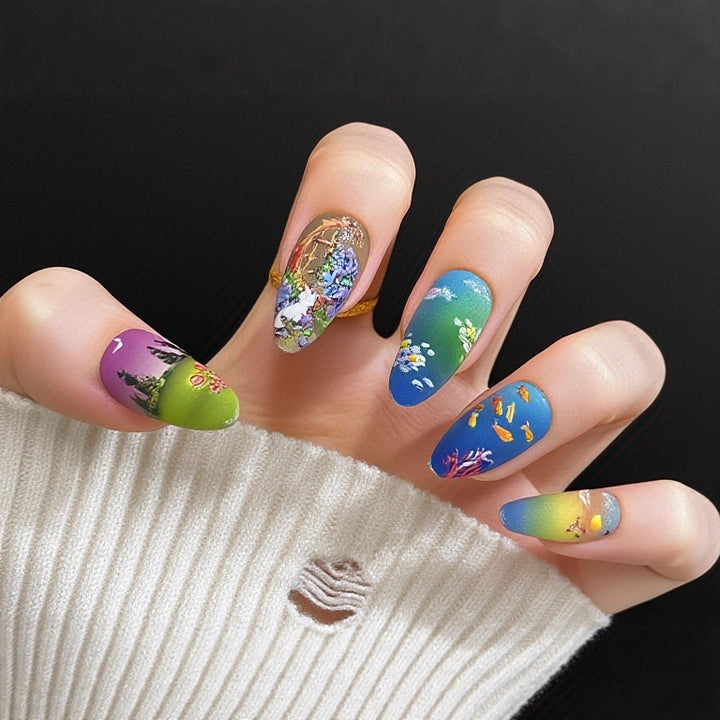 Artful Nail Extensions with Elegant Tips Stornfield