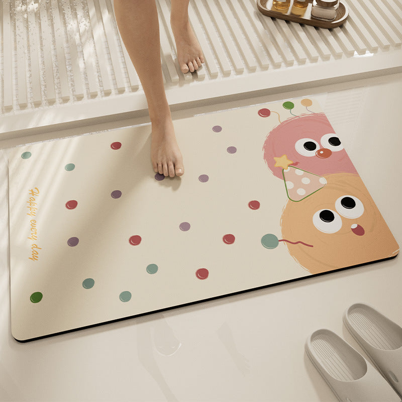 Fun-Themed Soft Bath Mat