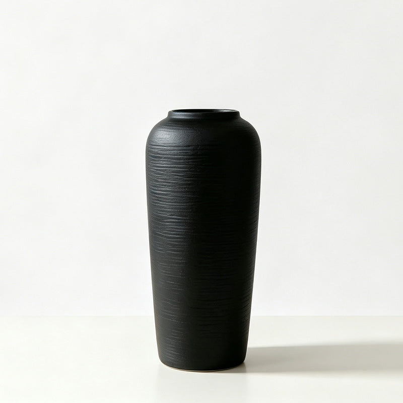 Textured Ceramic Decorative Floor Vase Stornfeild