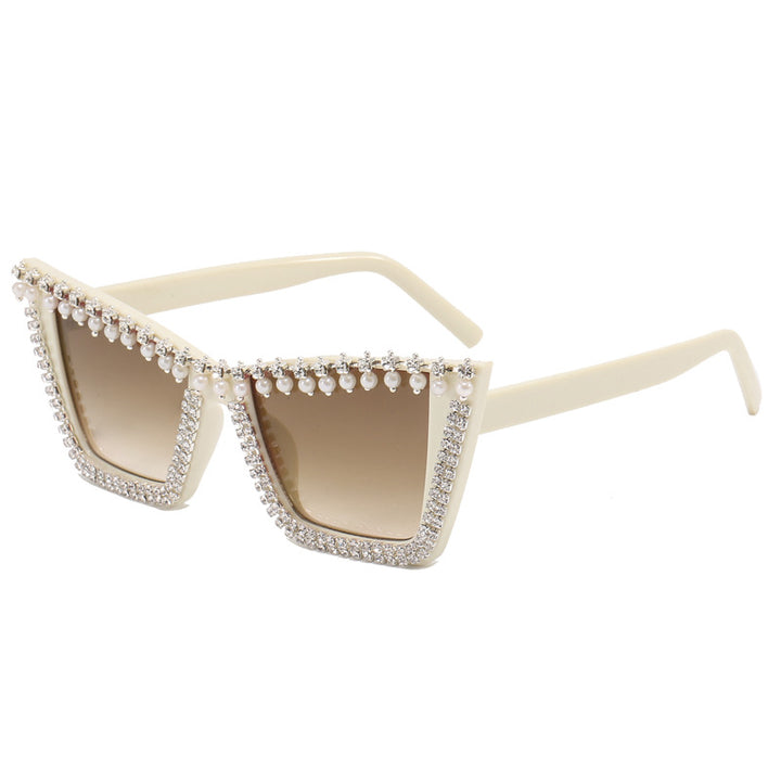 Ladies Glamorous Designer Sunglasses with Sparkling Frame Stornfield