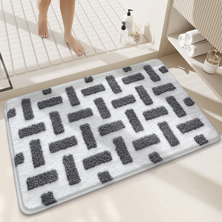 Plush Non-Slip Bath Mat Stornfield