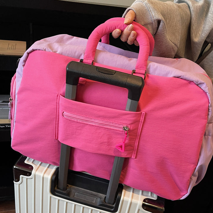 Travel bag with cute plush bear Stornfield