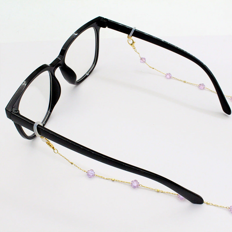 Elegant Crystal-Designed Eyewear Chain Stornfield