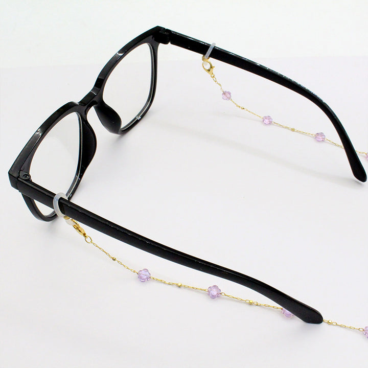 Elegant Crystal-Designed Eyewear Chain Stornfield