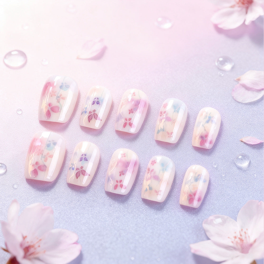 Artistic Floral Nail Art Set Stornfield