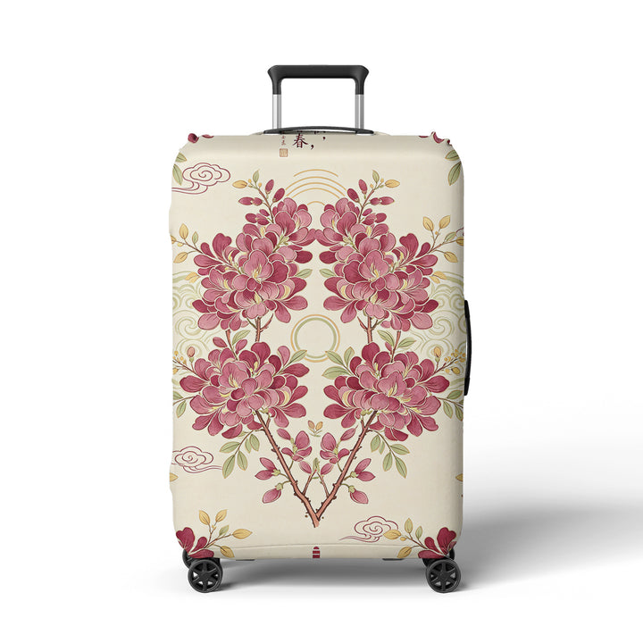 Women Hard Shell Suitcase in Elegant Bamboo Design Stornfield