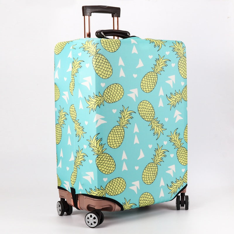 Women's hard-shell suitcase with stylish pineapple motif Stornfield