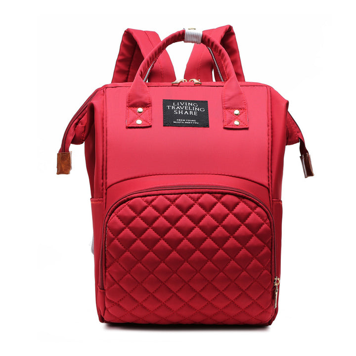 Quilted Multi-Functional Travel Backpack Stornfield