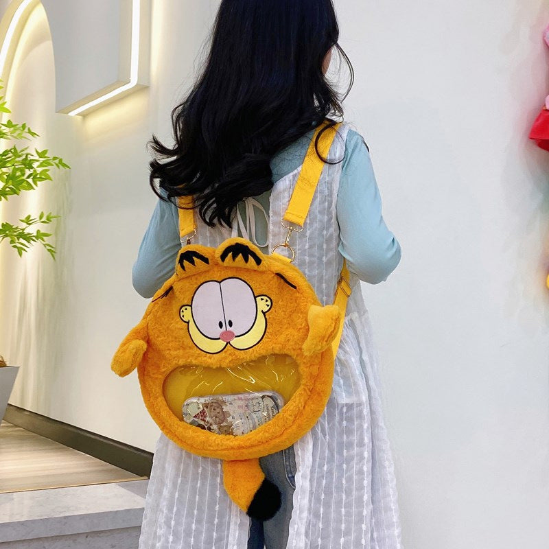 Plush backpack with cute animal face Stornfield