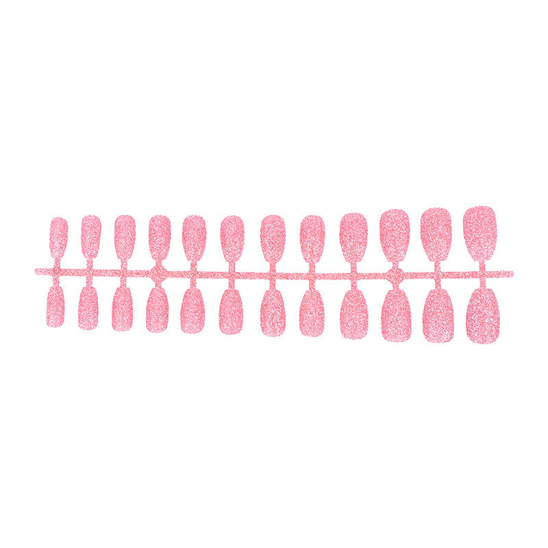 Glamorous artificial nails with sparkling glitter Stornfield