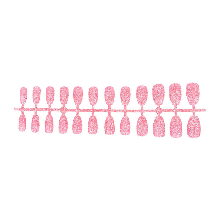 Glamorous artificial nails with sparkling glitter Stornfield