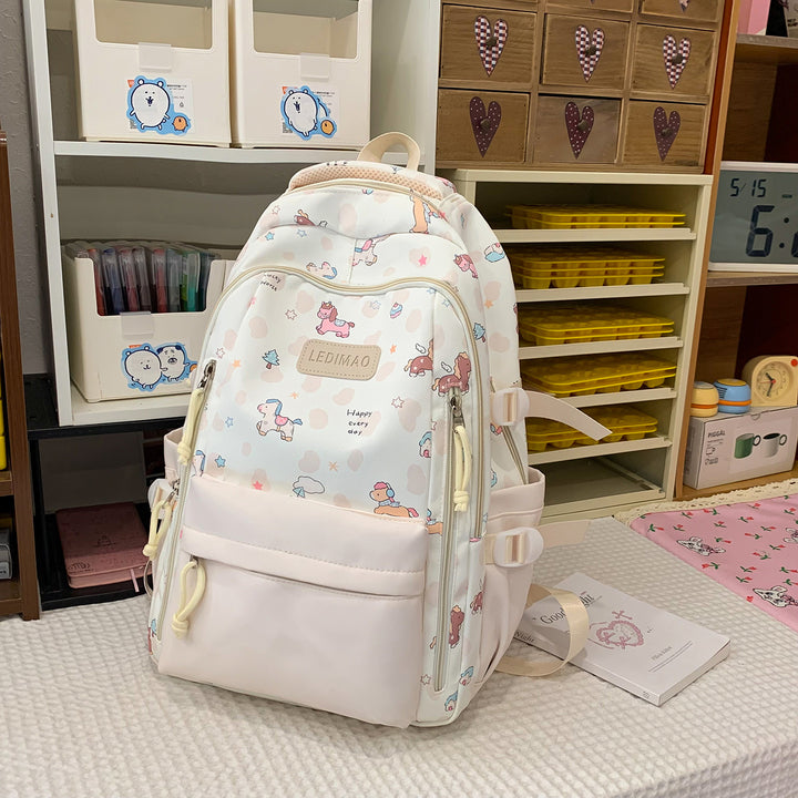 Whimsical Character-Themed School Backpack Stornfield