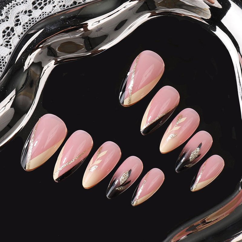Elegant Stiletto Press-On Nail Tips Set Stornfield