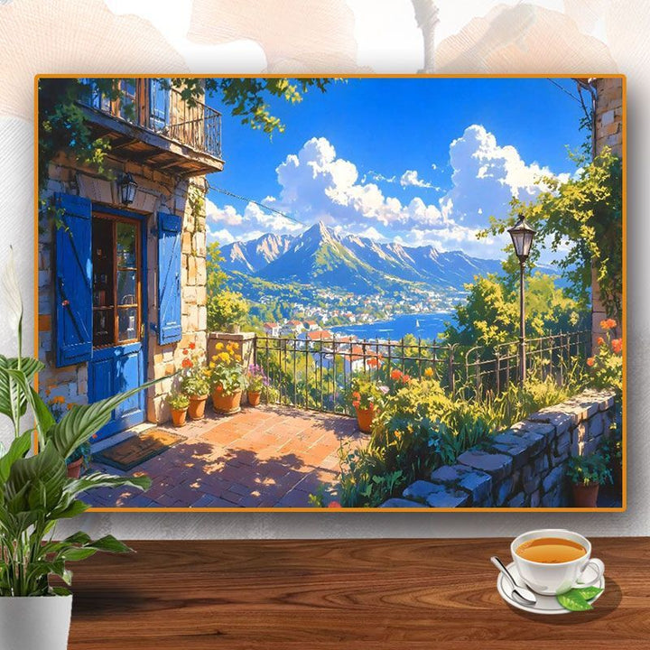 Scenic Landscape Art Stornfield