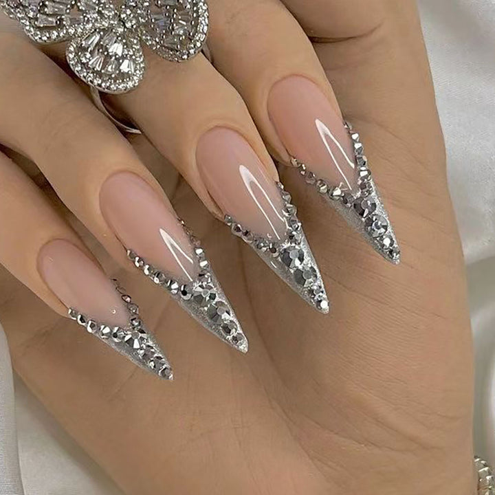 Glamorous Stiletto Nail Art Extensions Stornfield