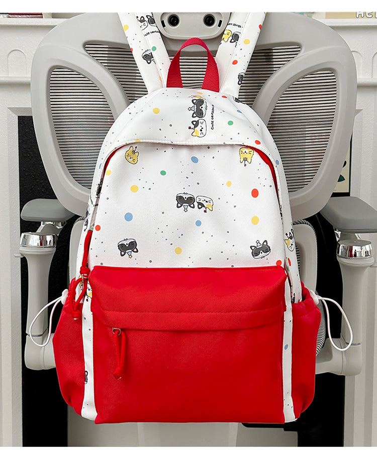 Backpack with Cute Cartoon Design and Practical Compartments Stornfield