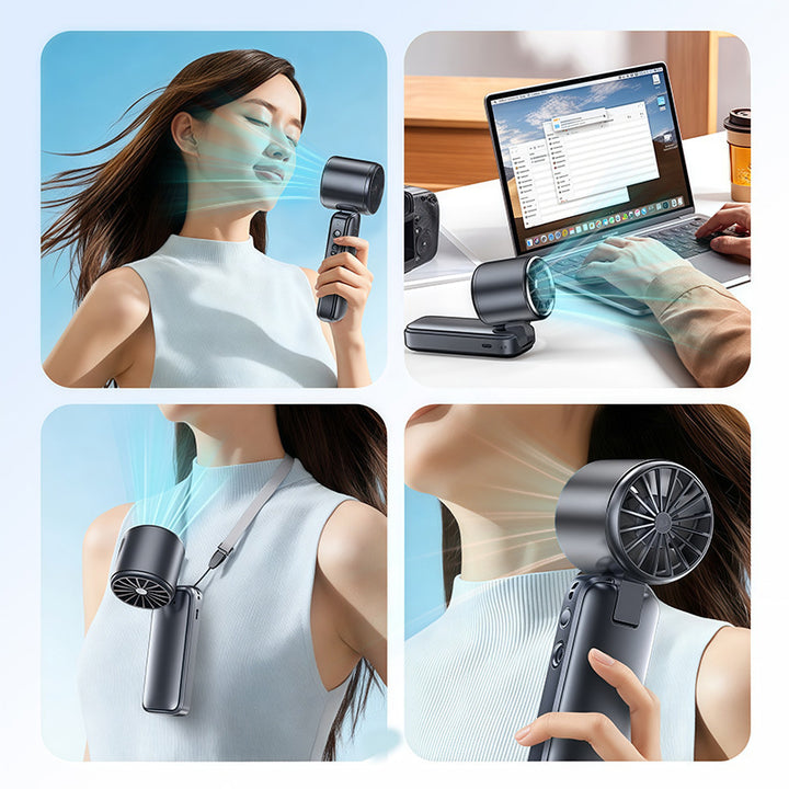 Ladies Portable Mini Fan with Digital Thermostat Stornfield