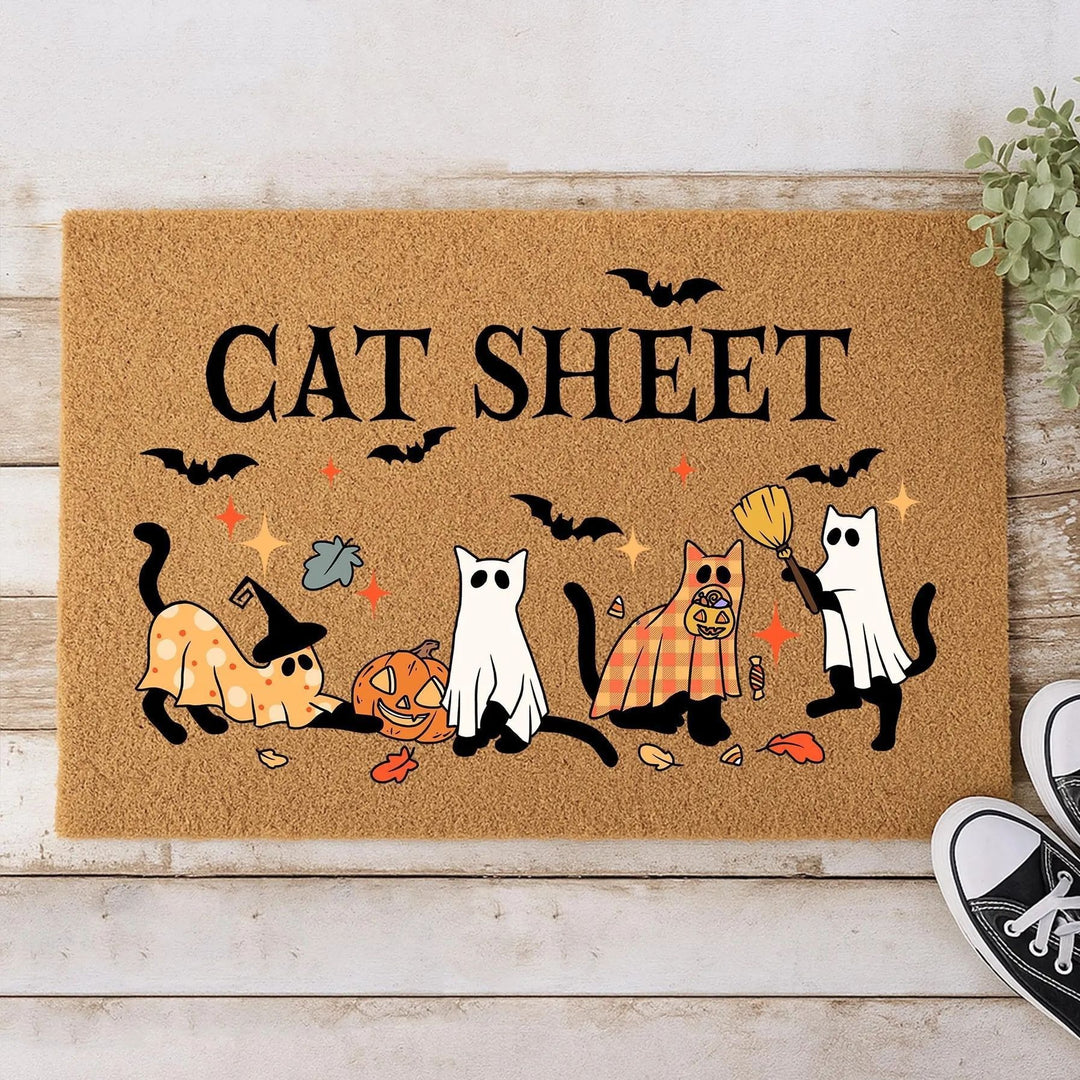 Halloween-Themed Welcome Mat Stornfield