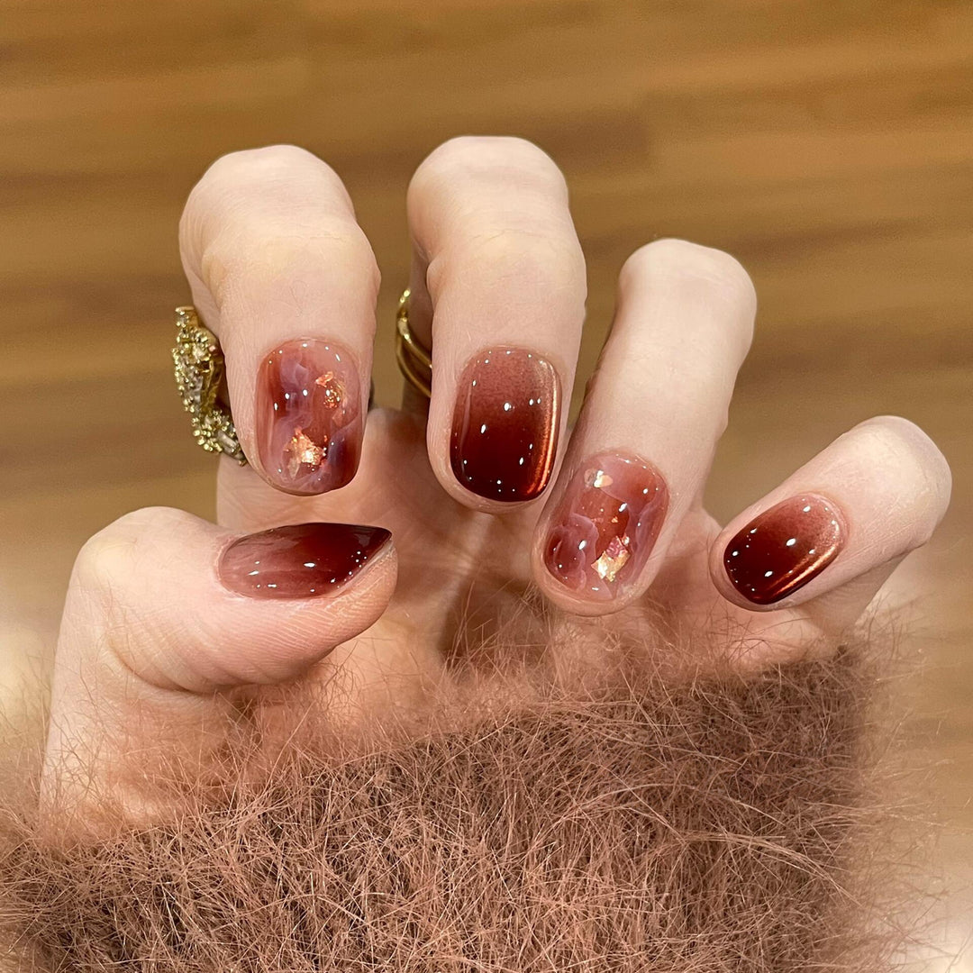 Artificial nails in modern ombre design Stornfield