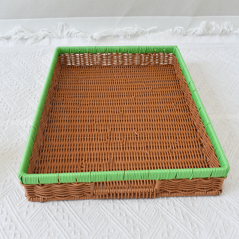 Multi-Functional Woven Serving Tray Stornfield