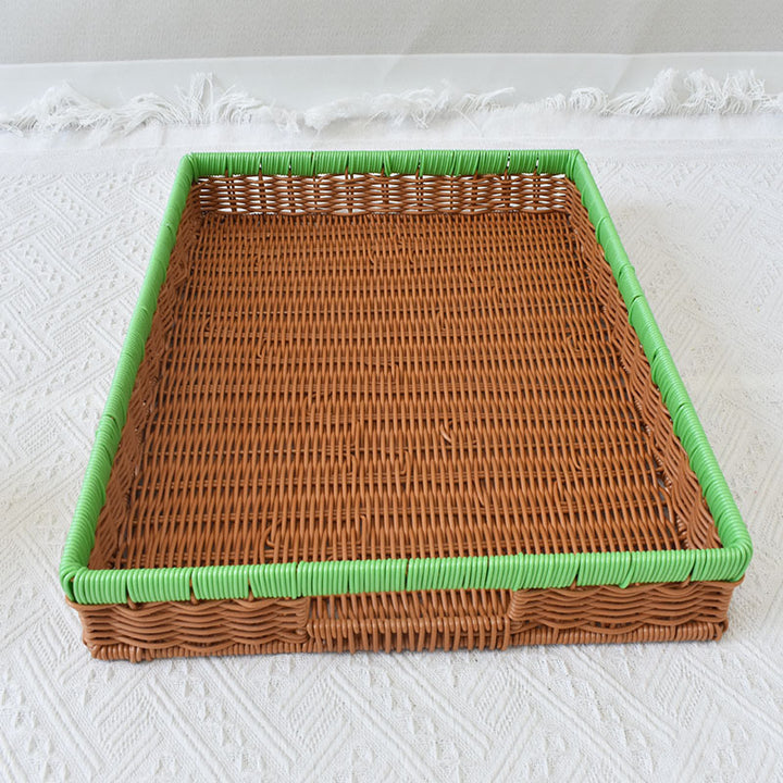 Multi-Functional Woven Serving Tray Stornfield