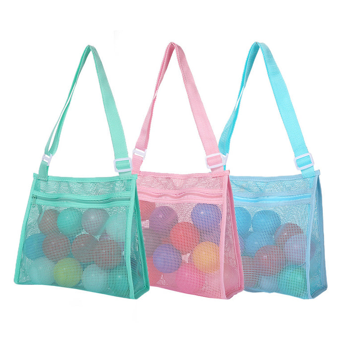 Practical mesh tote bag with adjustable shoulder strap Stornfield