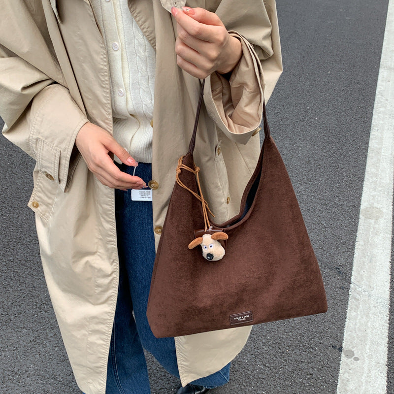 Premium Suede Slouchy Tote Bag Stornfield