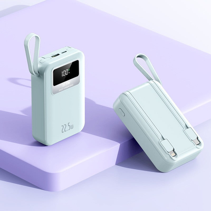 Portable power bank with intelligent fast charging function and LED display Stornfield