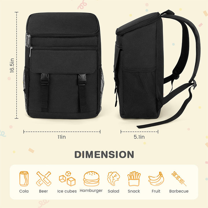 Cooler backpack with multifunctional interior Stornfield
